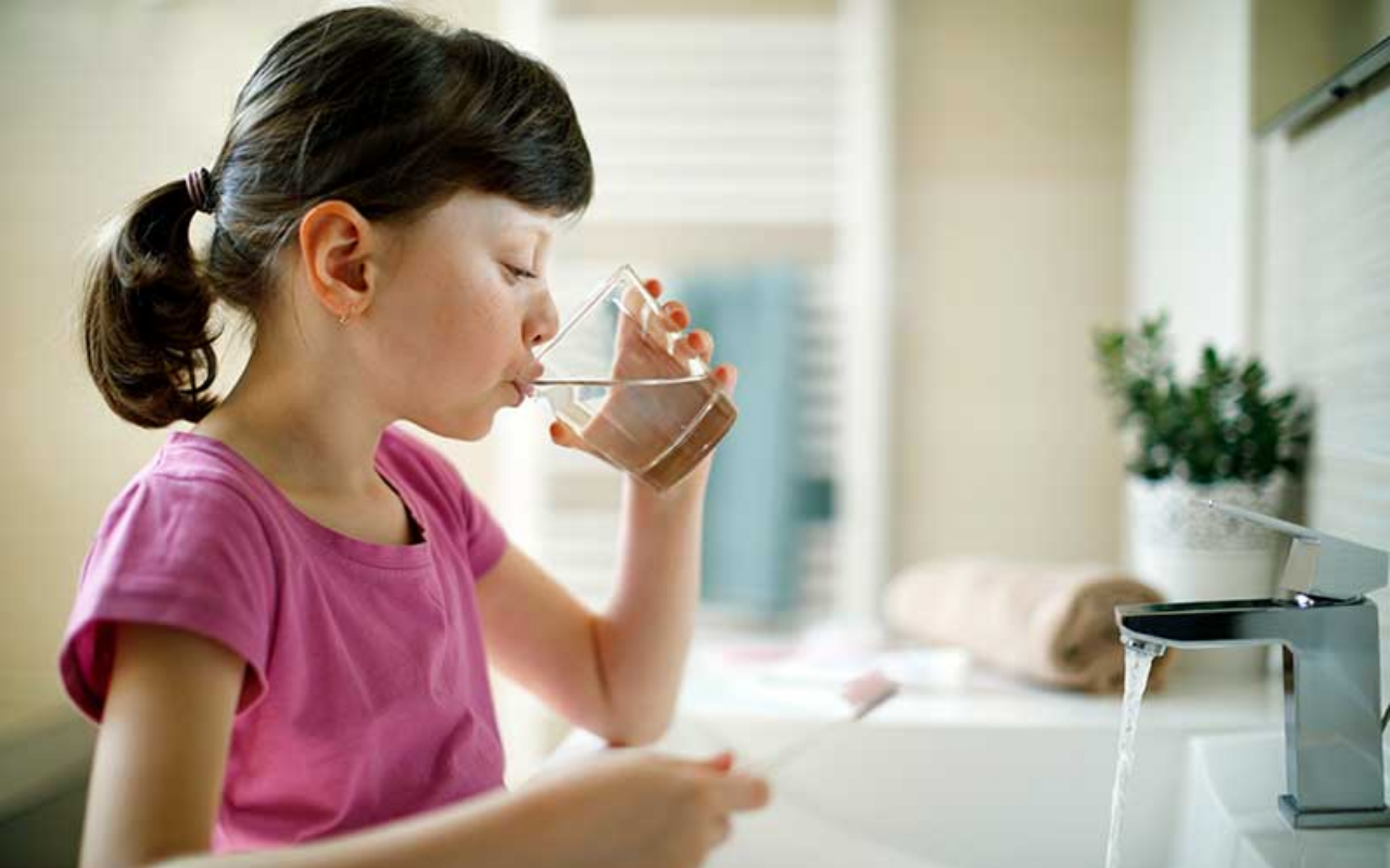 Girl Drinking